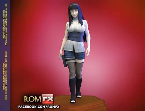 3d File Hinata Hyuga Naruto Figure Printable 💬・design To Download