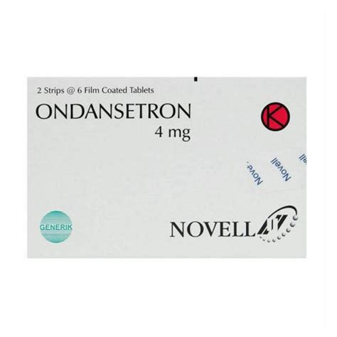 Ondansetron 4 Mg 6 Tablet Novell Manfaat Kandungan Dosis Dan Efek