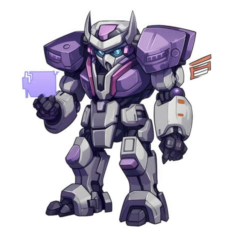 Premium AI Image | Megatron Transformers cartoon character Generative AI