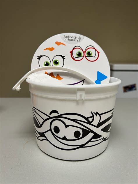 2023 McDONALD'S Halloween Bucket Pail Classic Boo Buckets HAPPY MEAL ...