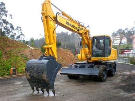 KOMATSU PW170ES 6K Wheeled Excavator Service Repair Workshop Manual A