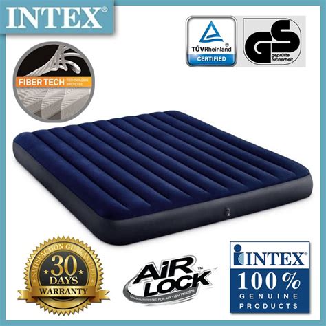 Intex King Sized Dura Beam Airbed Shopee Philippines