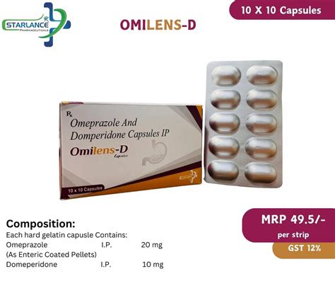 Omeprazole And Domperidone Capsules IP At Rs 495 Box Ocid D In