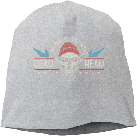 Bearded Skull Adult Hip Hop Breakdance Beanies Caps Unisex Soft Cotton