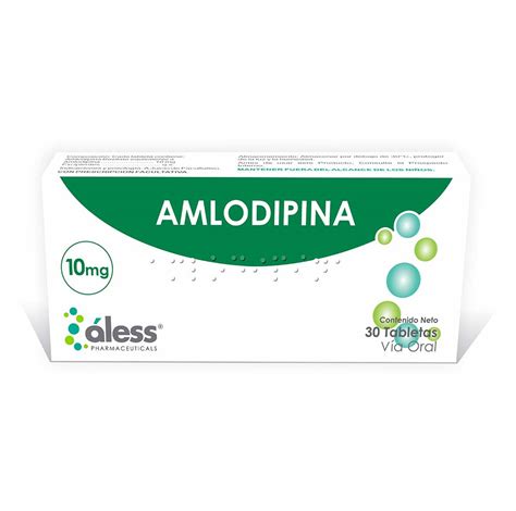 Amlodipina 10 Mg Alesspharma