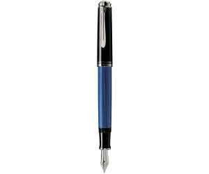 Pelikan Souver N M Schwarz Blau Bicolor Goldfeder F Ab