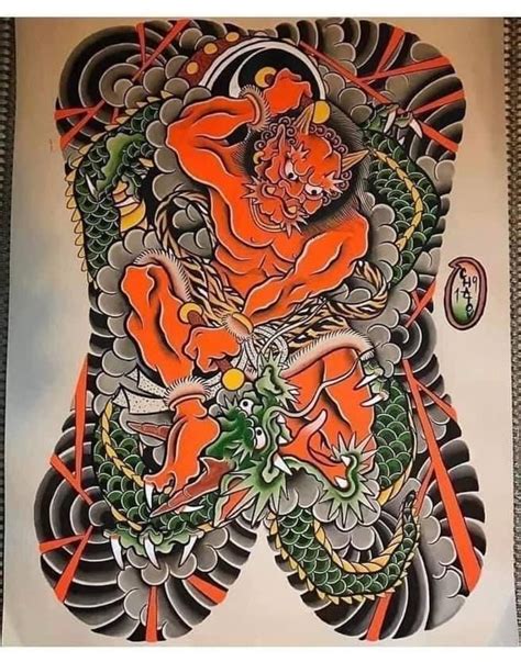 Pin By Thi N Quang Tatoo On Th N S M Fujin Traditional Tattoo Back