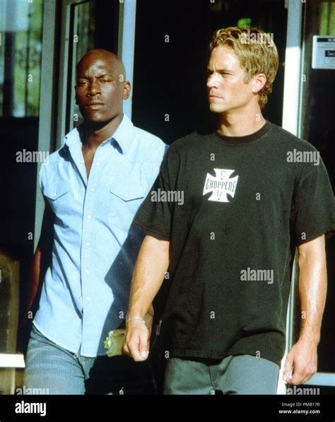 Tyrese Gibson And Paul Walker 2 Fast 2 Furious 2003 Universal