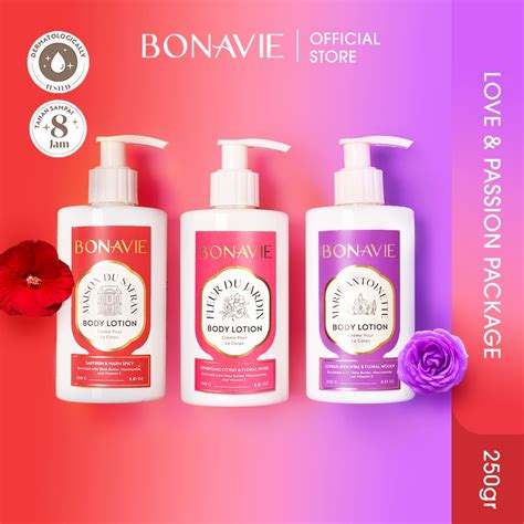 Jual Bonavie Body Lotion Love Passion Package Maison Du Safran