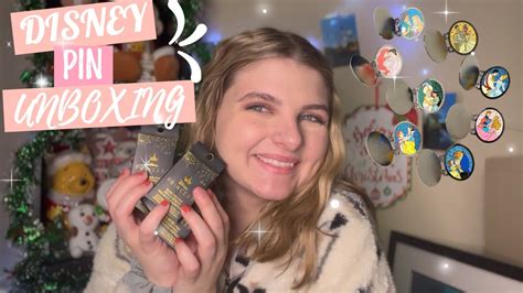 DISNEY PRINCESS BLIND BOX LOCKET PIN UNBOXING DECEMBER 2021 YouTube