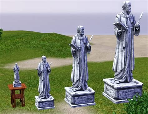 TheNinthWaveSims: The Sims 3 - TSM Scholar Statue for The Sims 3