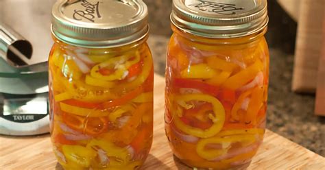 Easy Refrigerator Pickled Peppers Recipe - Lana’s Cooking