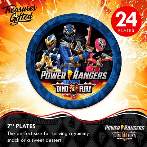 Treasures Gifted Power Rangers Suministros Para Fiesta De Cumplea Os