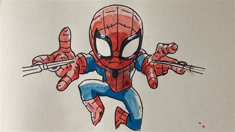 Como Dibujar A Spiderman Dibujo De Una Spiderman