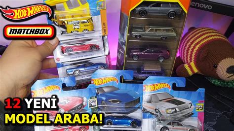 12 YENİ MODEL ARABA PAKET AÇLIŞI HOT WHEELS MATCHBOX YENİ SERİ ARAÇLAR YouTube