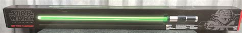 Hasbro - Star Wars Black Series Force FX #01 Yoda Green Lightsaber #HAS ...