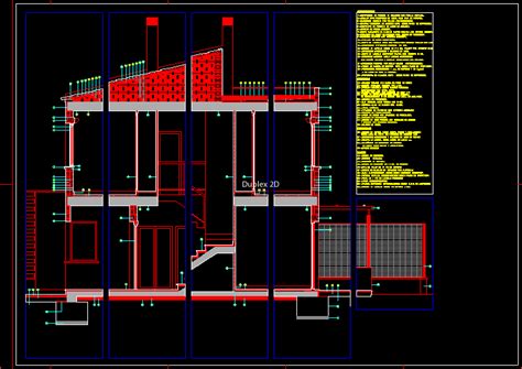 Planos De Seccion Constructiva En Dwg Autocad Varios Detalles Hot Sex