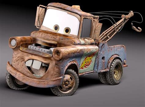 Tow Mater CARS 3D model | CGTrader