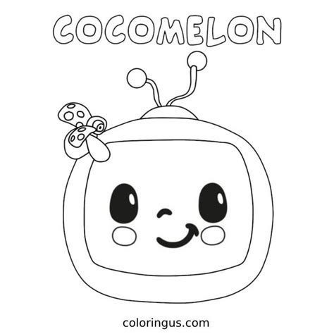 Cocomelon Coloring Pages Free Printable PDF