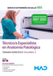 TECNICO A ESPECIALISTA EN ANATOMIA PATOLOGICA TEMARIO ESPECIFICO