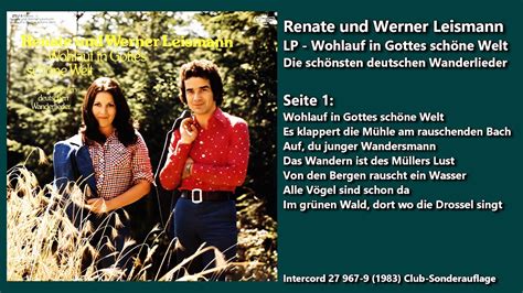 Renate Und Werner Leismann Wohlauf In Gottes Sch Ne Welt Seite