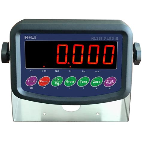 Indicador De Peso Display LCD HL318 Plus HOLI Display LED