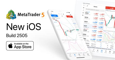 MetaTrader 5 IOS Build 2505 Swipes New Sections And Color Schemes