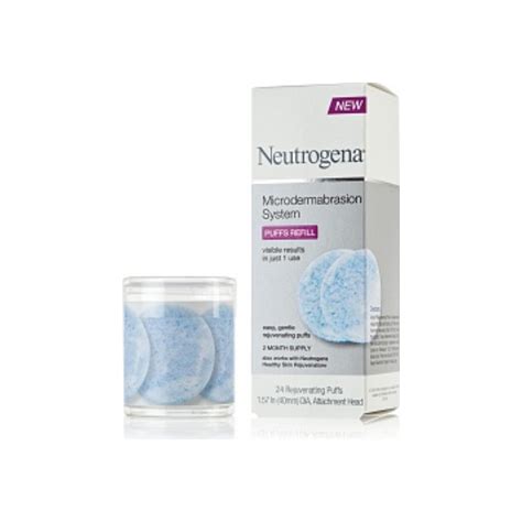 Neutrogena Microdermabrasion System Puffs Refill 24 Each In 2021