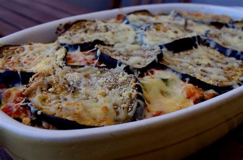 Gratin d aubergines rôties à la tomate et ricotta façon lasagnes