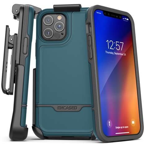 Iphone 12 Pro Max Rebel Case And Holster Blue Encased