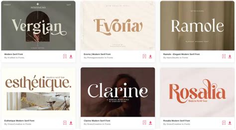 30+ Best Modern Serif Fonts — Fresh Choices