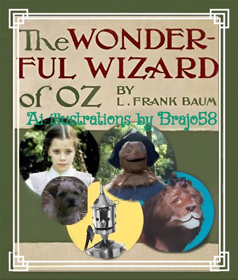 The Wizard of Oz book cover by brajo58 on DeviantArt