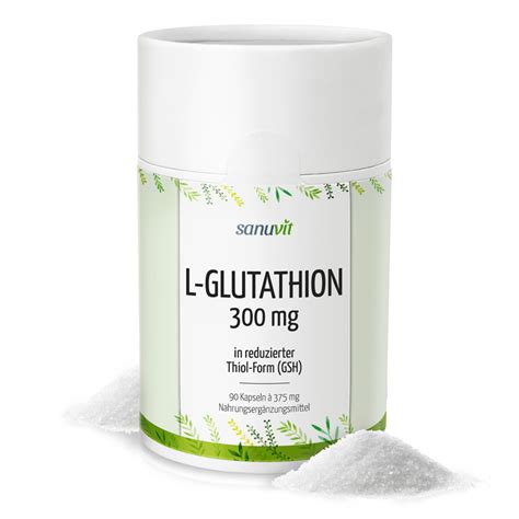 L Glutathion reduziert 90 Kapseln à 300 mg