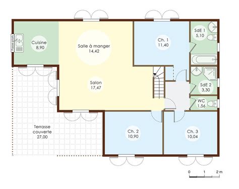 Plan De Maison Villa Antillaise Faire Construire Sa Maison