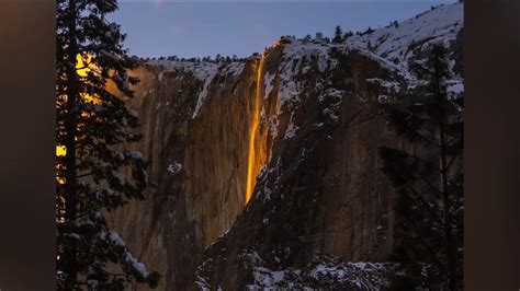 Yosemite's famous 'firefall' returns as spectators flock to the park ...