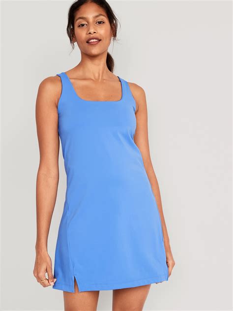 Powersoft Sleeveless Shelf Bra Support Dress For Women Old Navy