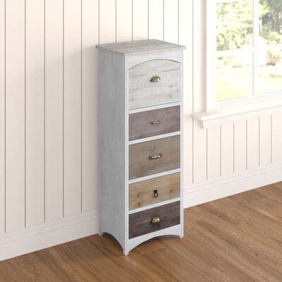 Dovecove Addison Tall 5 Drawer Lingerie Chest Reviews Wayfair