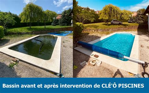 Les beaux jours arrivent Faites appel à CLÉ Ô PISCINES pour nettoyer