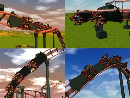 Vekoma Flying Coaster F L Y Custom Attractions ParkCrafters