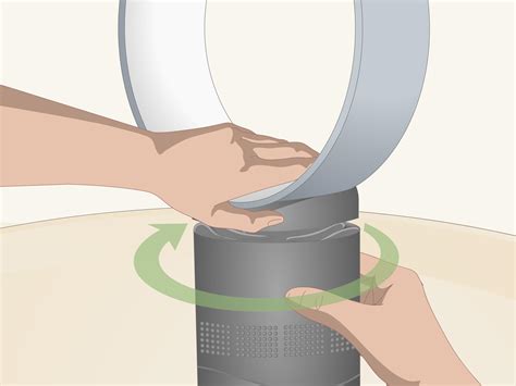 how to clean a dyson fan