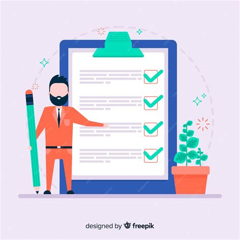 Free Vector Giant Checklist