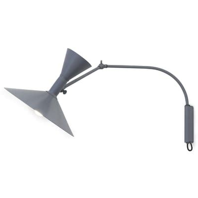 Nemo Mini Lampe De Marseille Wall Light With Plug Matt Grey Made In