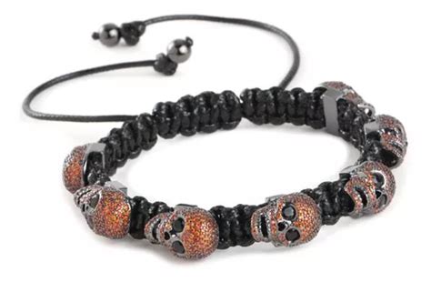 Pulsera Krasha Calavera Para Hombre Plipag1117