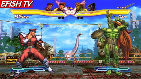 M Bison Rolento Vs Ancient Ogre Yoshimitsu Hardest AI Street