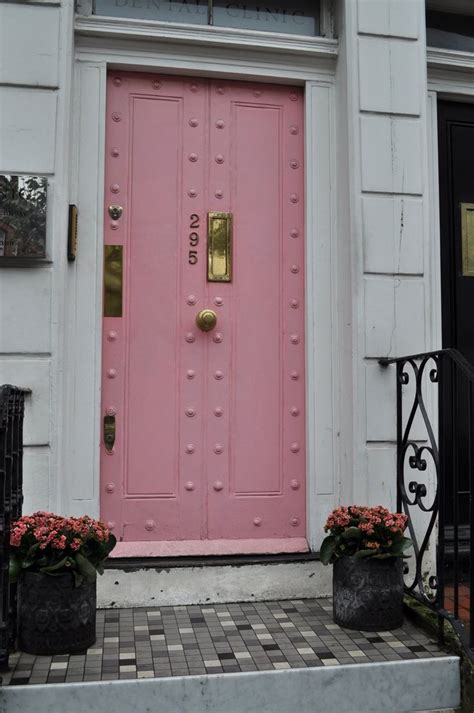 Beautiful Front Doors Pink Front Door Pink Door