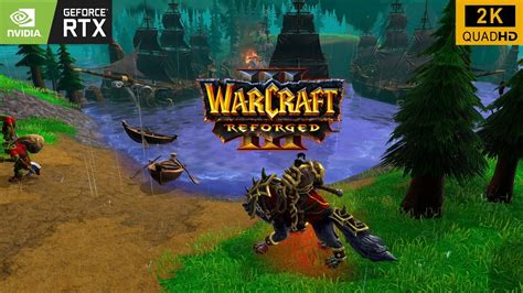 Warcraft III Reforged 2K 60FPS HDR Gameplay Exodus Of The Horde