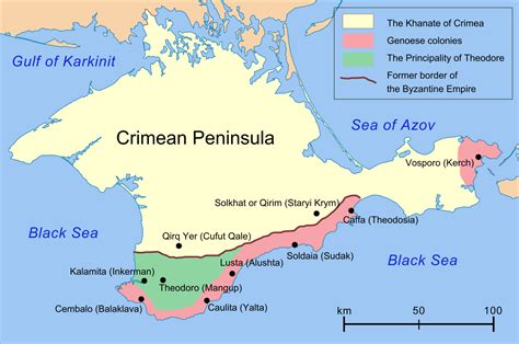 Gazaria The Genoese Colonies Of Crimea Maps On The Web