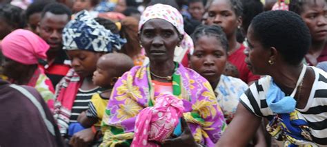 Mais de 75 dos deslocados em Cabo Delgado são mulheres e crianças