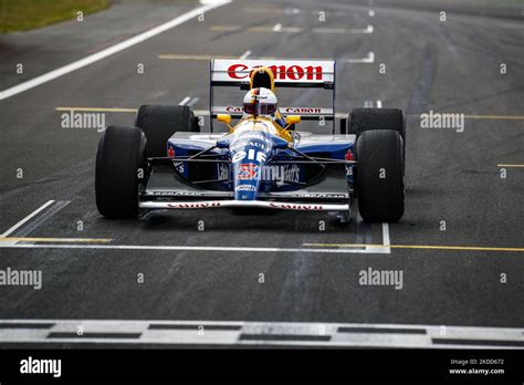 Sebastian Vettel With The Williams Fw Of Nigel Mansell During