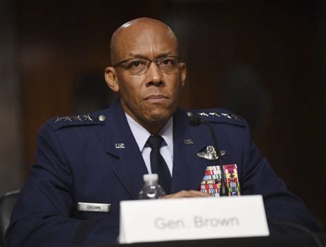 US Senate confirmed General Charles Brown as first Black Air Force ...